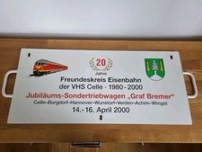 Deutsche bahn zuglaufschild gebraucht kaufen  Celle