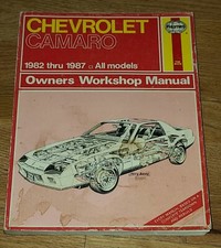 Chevrolet camaro haynes for sale  Missoula