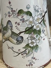 Cafetière émaillée fleurie usato  Spedire a Italy