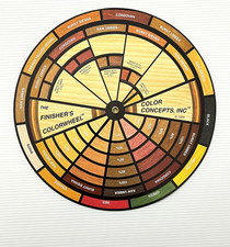 The Finisher's Color Wheel by Color Concepts, Inc. Wood Finishing 1994 comprar usado  Enviando para Brazil