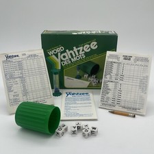 Word yahtzee dice d'occasion  Expédié en Belgium