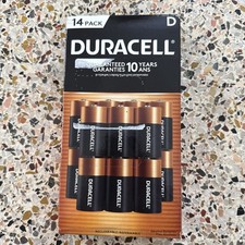 Pilhas Duracell D Coppertop D14 embalagem sem plástico alcalino, 14 unidades comprar usado  Enviando para Brazil