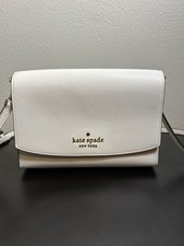Bolsa tiracolo Kate Spade Staci pequena aba couro branco, usado comprar usado Bolsa tiracolo Kate Spade Staci pequena aba couro branco, usado comprar usado  Enviando para Brazil