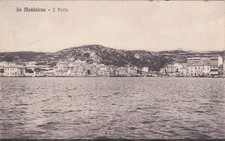 Maddalena porto cartolina usato  Roma