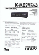Sony service manual gebraucht kaufen  Salzgitter