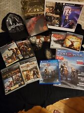 Lote God of War PS2 PS3 PS4 Jogos PERFEITO ESTADO Chapéu Livro de Arte Caixa de Pandora Kratos comprar usado  Enviando para Brazil