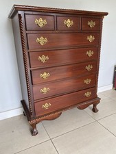 Mahogany antique tallboy for sale  NEWARK
