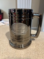 Usado, Caneca de cerveja Groomsman Gelson 10-12-14 imagem 3D altura 5” comprar usado  Enviando para Brazil