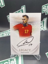 Futera Unique Legacy Borja Iglesias no cartão autógrafo doente 10/12 LA11, usado comprar usado  Enviando para Brazil