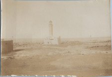 Usado, Uruguay, Montevideo, Phare de Punta Carretas, Vintage print, ca.1890 Tirage vint comprar usado  Enviando para Brazil