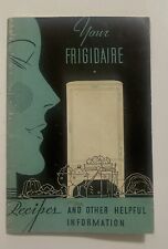 Frigidaire recipes helpful for sale  Holbrook