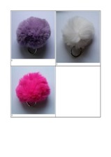 Pompon boule fourrure d'occasion  Cuisery