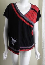Blusa blusa bordada japonesa Venus Imports tamanho G arte-a-vestir guindaste comprar usado  Enviando para Brazil