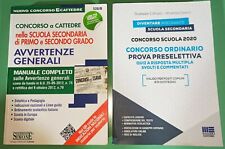 Lotto libri preparazione usato  Castellaneta