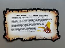 Talisman dragons 2nd for sale  LONDON