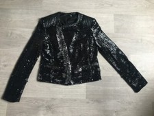 Veste paillettes noire d'occasion  Louviers