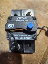 Disjuntor automotivo Velvac 091005 tipo III, 60 AMP alto comprar usado  Enviando para Brazil
