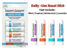 4*BoomBoom óleo essencial e inalador de mentol✅️ inalador de aromaterapia bastão nasal comprar usado  Enviando para Brazil