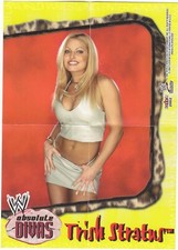 MINI PÔSTER EMOLDURADO TRISH STRATUS (WWE ABSOLUT DIVAS 5x7) 2002 Fleer (YEL)^^ comprar usado  Enviando para Brazil