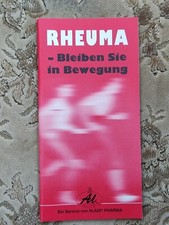 Altes infoheft rheuma gebraucht kaufen  Nienburg (Saale)