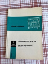 Manuel deutz magirus d'occasion Manuel deutz magirus d'occasion  Talant