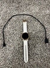 Garmin fēnix 5S Plus com estojo de ouro rosa 42 mm e GPS Carra pulseira branca... comprar usado  Enviando para Brazil