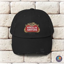Boné desgastado unissex logotipo Stella Artois comprar usado  Enviando para Brazil