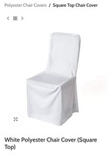 white chair covers for sale  COVENTRY