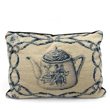 Vintage blue needlepoint for sale  Rumford