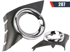 Gauche CHROME Cache Coverture de Phare Antibrouillard Pour PEUGEOT 207 06-09 comprar usado  Enviando para Brazil
