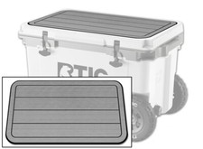 SeaDek Cooler Pad EVA Top serve RTIC 52 QT Ultraleve RODAS - Linhas de teca - SG/B, usado comprar usado  Enviando para Brazil