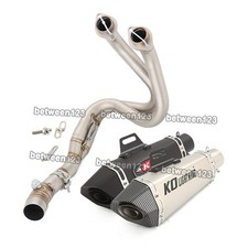 Usado, Tubo de sistema de exaustão para Kawasaki Ninja 650 Z650RS ER6F ER6N Versys 650 2017-2023 comprar usado  Enviando para Brazil