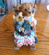 Caixa de música HUSH LITTLE BABY MaMa urso e bebê urso cadeira de balanço estatueta de tricô  comprar usado  Enviando para Brazil