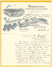 Chateaurenault usine chaussure d'occasion  Baugy