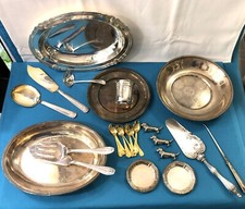 Lot métal argenté d'occasion  Nancy-