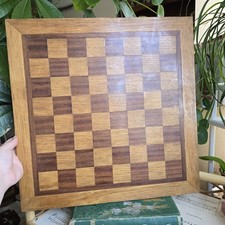 Vintage wooden chess for sale  BROMLEY
