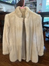 Vintage white mink for sale  New Castle