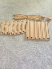 Wooden train track for sale  BILLERICAY
