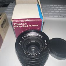 Photax pre set for sale  LUTON