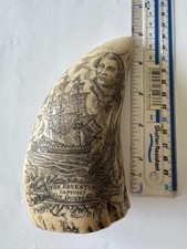 Scrimshaw replica faux for sale  BIRMINGHAM
