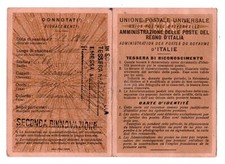 Tessera postale lire usato  Merate