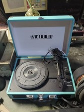 Victrola BT Mala Gravador com Toca-discos de 3 Velocidades - Turquesa, usado comprar usado  Enviando para Brazil
