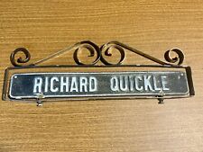 Vintage sign hanger for sale  Peebles