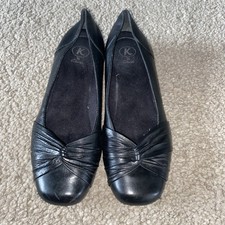 Clarks black leather for sale  ROCHESTER