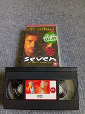 Seven vhs video for sale  AMERSHAM
