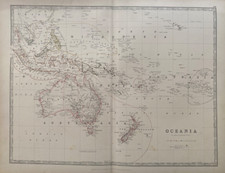 1868 antique map for sale  MARLOW