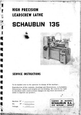 Tornio schaublin 135 usato  San Giuliano Terme