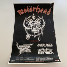 Pôster Motorhead 2007 German Tour ~ Genuíno 12"x18" comprar usado  Enviando para Brazil