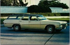 1970 BUICK ESTATE WAGON Automóvel Publicidade Cartão Postal Station Wagon / Não Usado comprar usado  Enviando para Brazil