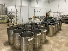 Gallon drums stainless for sale  Vassar